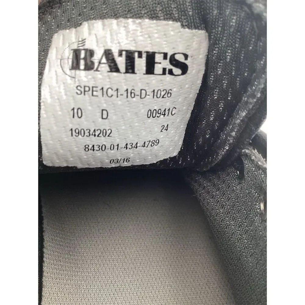 Bates Men's High Gloss Oxford‎ Dress Shoes Black Size 10 D